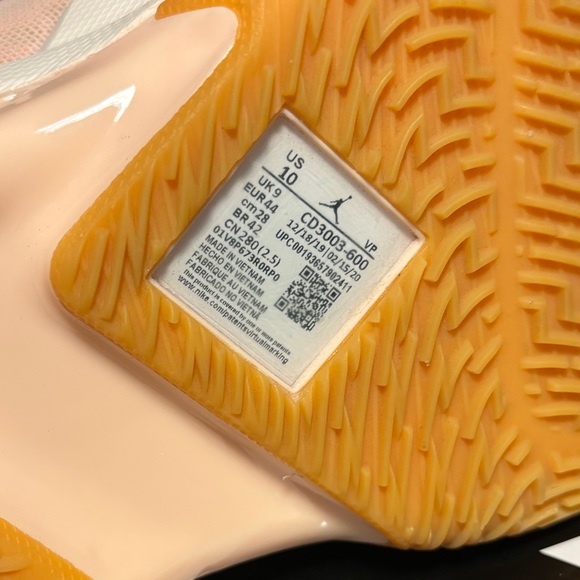 RUSSELL WESTBROOK - Jordan Why Not Zer0.3 'Washed Coral' - Size 10 Men's - Picture 2 of 10